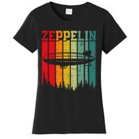 Zeppelin 70s 80s Dirigible Airship Zepelin Zepplin Women's T-Shirt