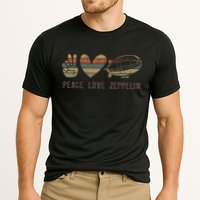 Zeppelin 70s Dirigible Blimp Airship Zepelin Zepplin Performance Shirt