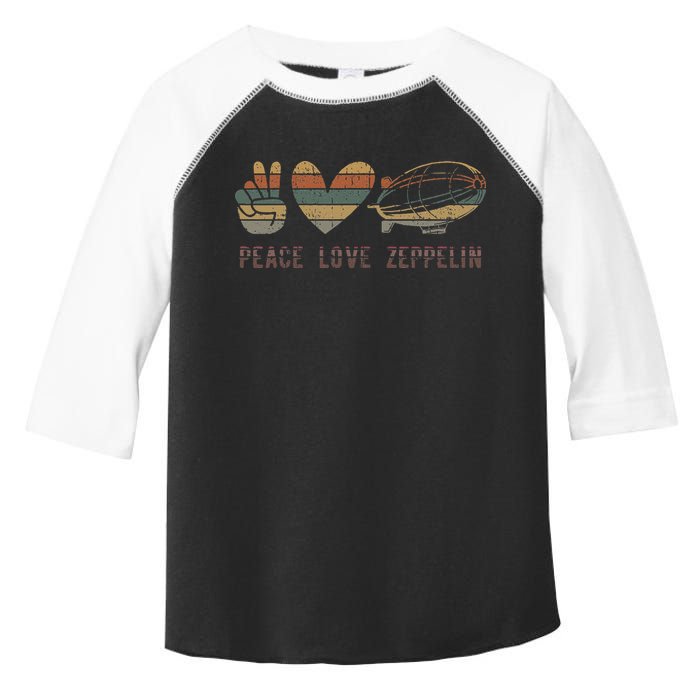 Zeppelin 70s Dirigible Blimp Airship Zepelin Zepplin Toddler Fine Jersey T-Shirt