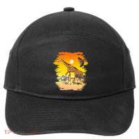 Zookeeper Africans Animal Jungle Safari Zoo Keeper 7-Panel Snapback Hat
