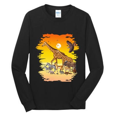 Zookeeper Africans Animal Jungle Safari Zoo Keeper Tall Long Sleeve T-Shirt