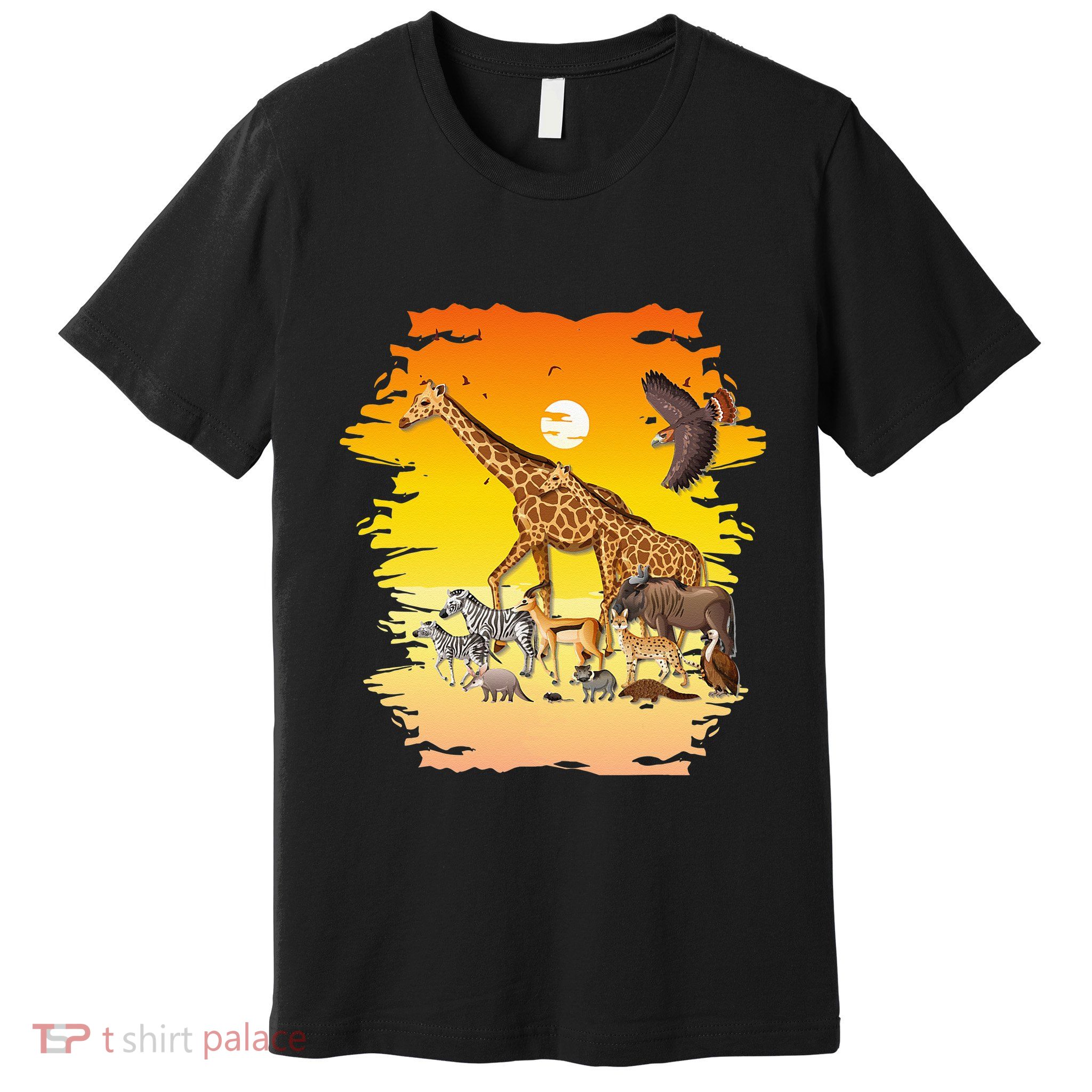 Zookeeper Africans Animal Jungle Safari Zoo Keeper Premium T-Shirt