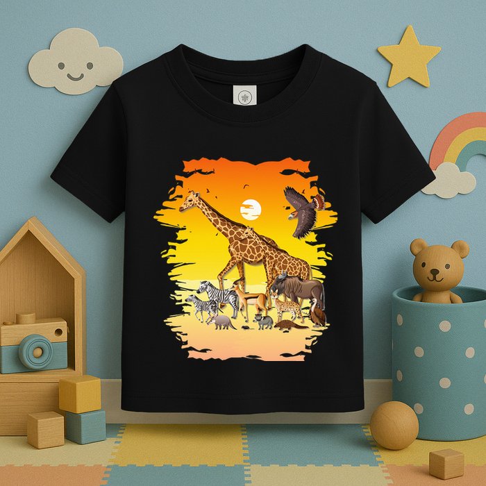 Zookeeper Africans Animal Jungle Safari Zoo Keeper Toddler T-Shirt