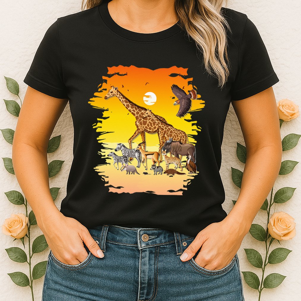 Zookeeper Africans Animal Jungle Safari Zoo Keeper Womens T-Shirt