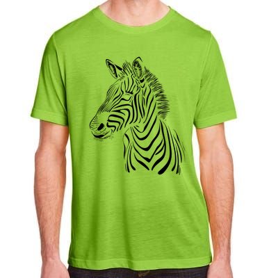 Zebra African Animal Zoo Keeper Zebra Lover Cute Gift Adult ChromaSoft Performance T-Shirt