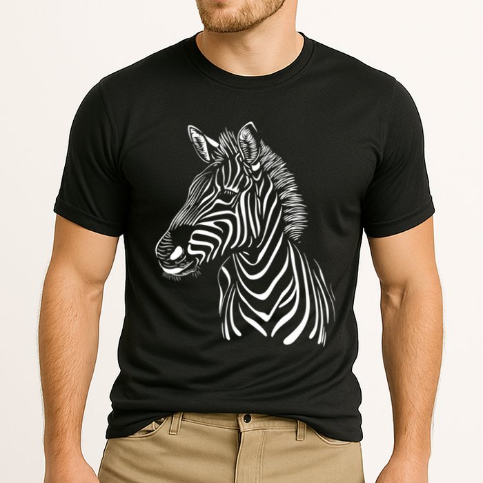 Zebra African Animal Zoo Keeper Zebra Lover Cute Gift Cooling Performance Crew T-Shirt