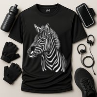 Zebra African Animal Zoo Keeper Zebra Lover Cute Gift Cooling Performance Crew T-Shirt