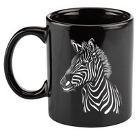 Zebra African Animal Zoo Keeper Zebra Lover Cute Gift 11oz C Handle Ceramic Mug