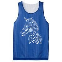 Zebra African Animal Zoo Keeper Zebra Lover Cute Gift Mesh Reversible Basketball Jersey Tank