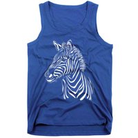 Zebra African Animal Zoo Keeper Zebra Lover Cute Gift Tank Top
