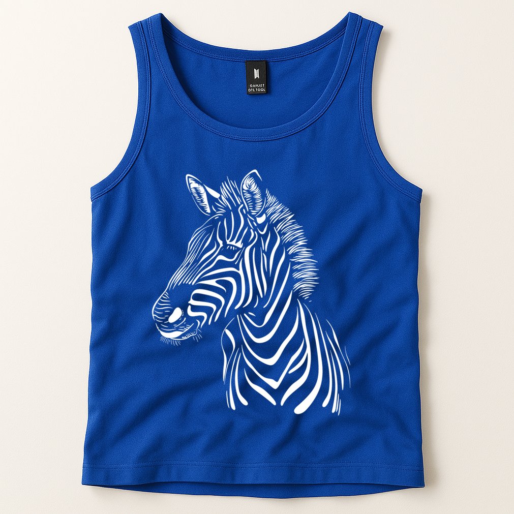 Zebra African Animal Zoo Keeper Zebra Lover Cute Gift Tank Top