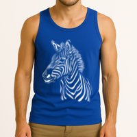 Zebra African Animal Zoo Keeper Zebra Lover Cute Gift Tank Top