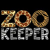 Zookeeper African Animals Zebra Wild Print Savanna Costume 16 in Basic Backpack