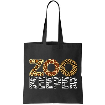 Zookeeper African Animals Zebra Wild Print Savanna Costume Bag