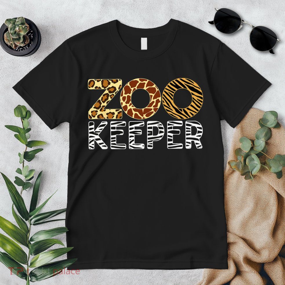 Zookeeper African Animals Zebra Wild Print Savanna Costume Premium T-Shirt
