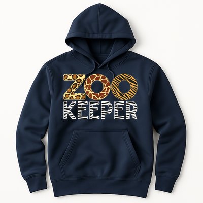 Zookeeper African Animals Zebra Wild Print Savanna Costume Hoodie