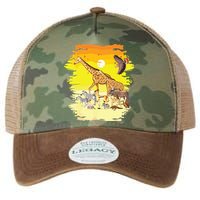 Zookeeper Africans Animal Jungle Safari Zoo Keeper Legacy Tie Dye Trucker Hat