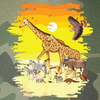 Zookeeper Africans Animal Jungle Safari Zoo Keeper Legacy Tie Dye Trucker Hat