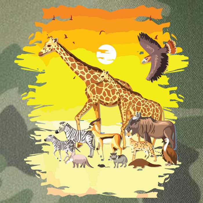 Zookeeper Africans Animal Jungle Safari Zoo Keeper Legacy Tie Dye Trucker Hat