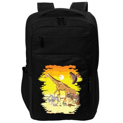 Zookeeper Africans Animal Jungle Safari Zoo Keeper Impact Tech Backpack
