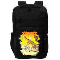 Zookeeper Africans Animal Jungle Safari Zoo Keeper Impact Tech Backpack