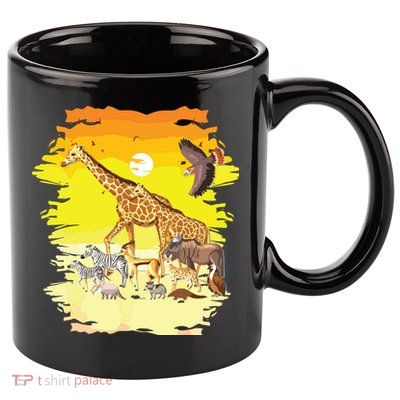 Zookeeper Africans Animal Jungle Safari Zoo Keeper 11oz C Handle Ceramic Mug