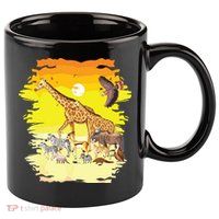 Zookeeper Africans Animal Jungle Safari Zoo Keeper 11oz C Handle Ceramic Mug