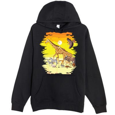 Zookeeper Africans Animal Jungle Safari Zoo Keeper Premium Pullover Hoodie