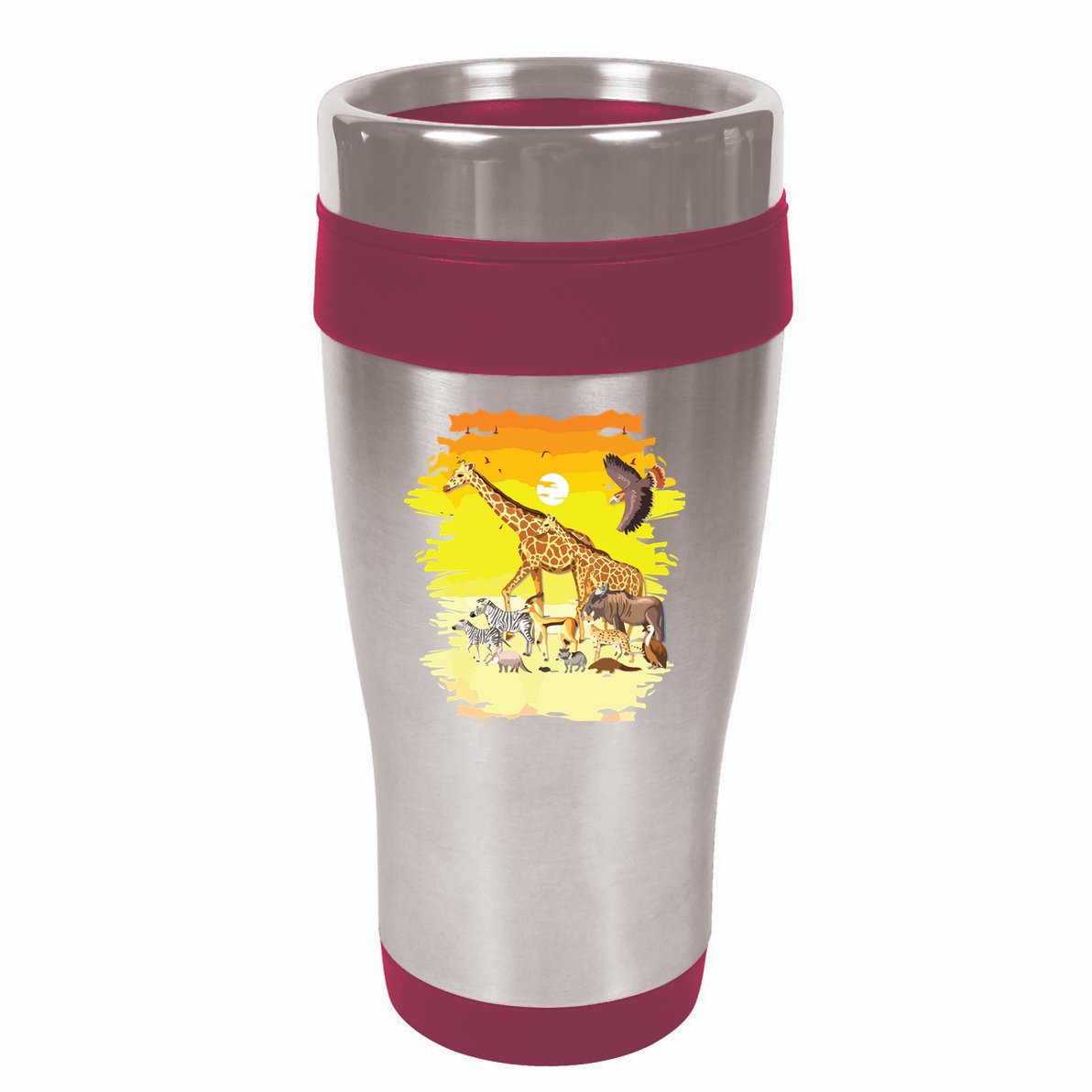 Zookeeper Africans Animal Jungle Safari Zoo Keeper 16oz Travel Tumbler