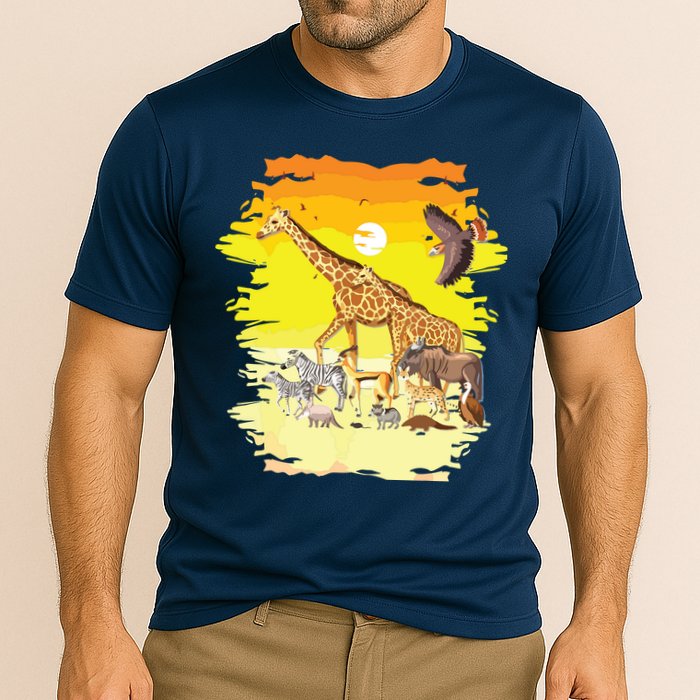 Zookeeper Africans Animal Jungle Safari Zoo Keeper Performance Shirt