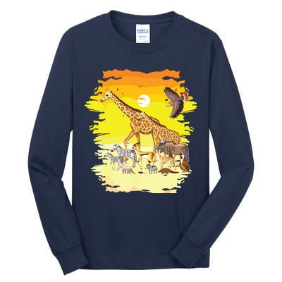 Zookeeper Africans Animal Jungle Safari Zoo Keeper Tall Long Sleeve T-Shirt
