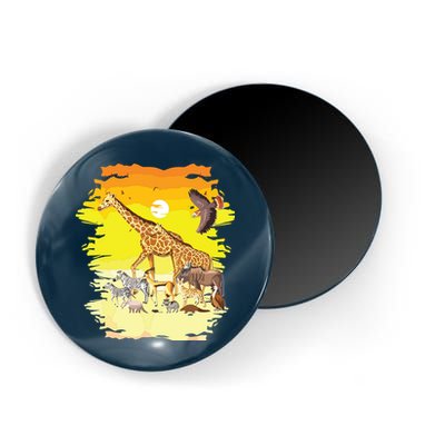 Zookeeper Africans Animal Jungle Safari Zoo Keeper Magnet