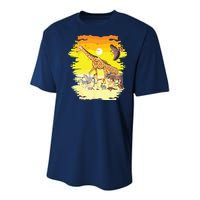 Zookeeper Africans Animal Jungle Safari Zoo Keeper Youth Performance Sprint T-Shirt