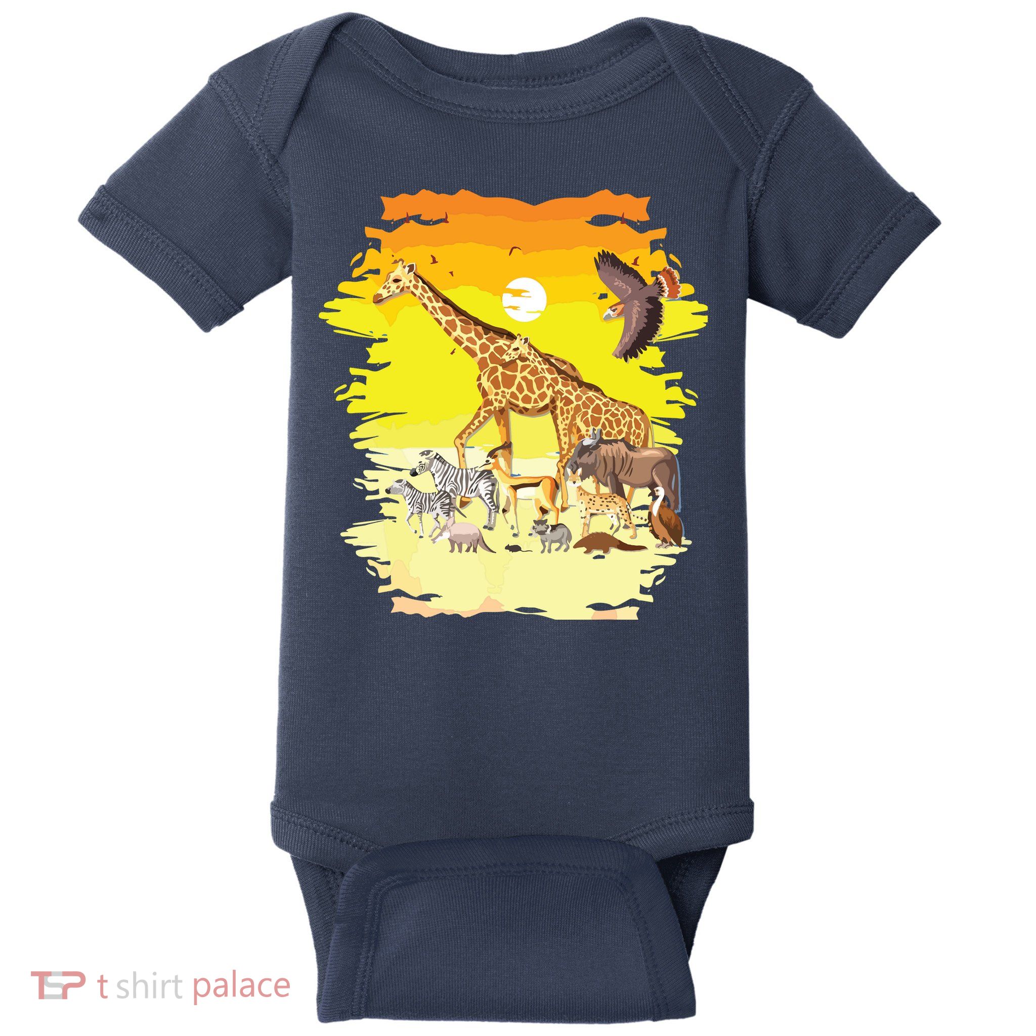 Zookeeper Africans Animal Jungle Safari Zoo Keeper Baby Bodysuit