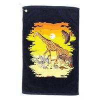 Zookeeper Africans Animal Jungle Safari Zoo Keeper Golf Towel
