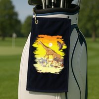 Zookeeper Africans Animal Jungle Safari Zoo Keeper Golf Towel