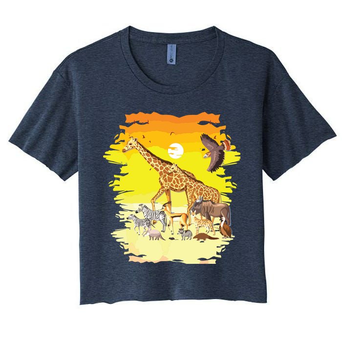 Zookeeper Africans Animal Jungle Safari Zoo Keeper Crop Top