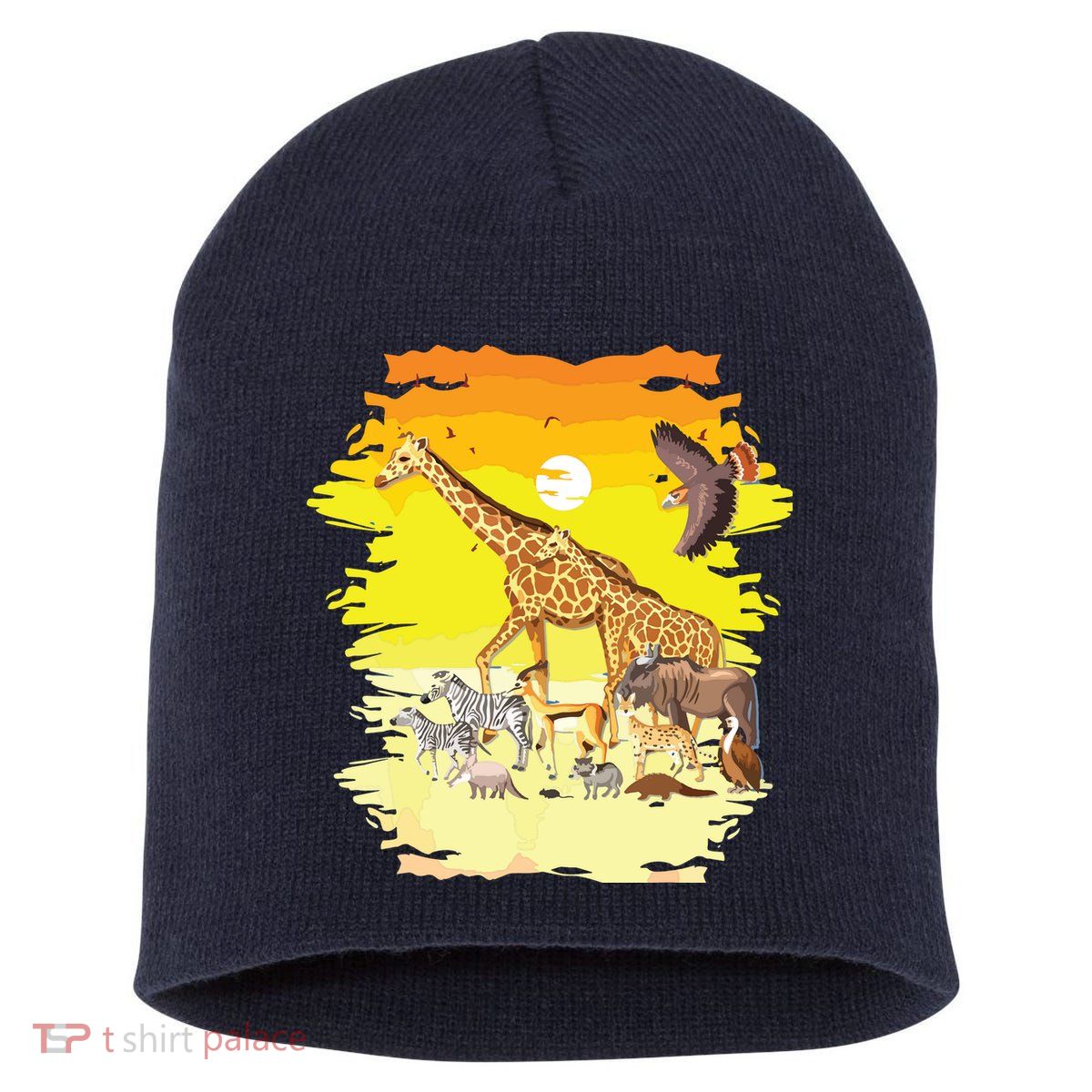 Zookeeper Africans Animal Jungle Safari Zoo Keeper Short Acrylic Beanie