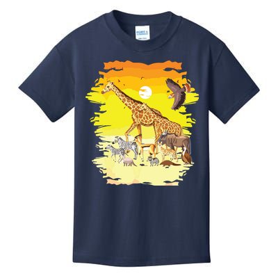 Zookeeper Africans Animal Jungle Safari Zoo Keeper Kids T-Shirt