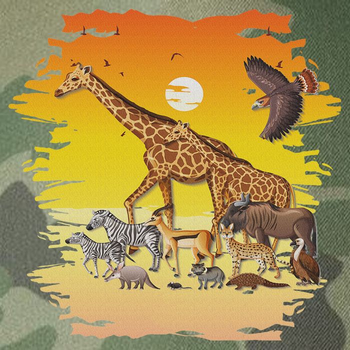 Zookeeper Africans Animal Jungle Safari Zoo Keeper Legacy Tie Dye Trucker Hat