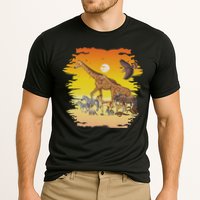 Zookeeper Africans Animal Jungle Safari Zoo Keeper Cooling Performance Crew T-Shirt