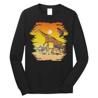 Zookeeper Africans Animal Jungle Safari Zoo Keeper Long Sleeve Shirt