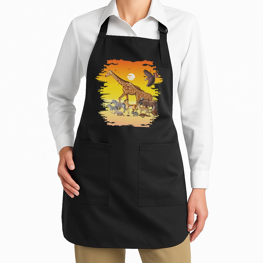 Zookeeper Africans Animal Jungle Safari Zoo Keeper Apron