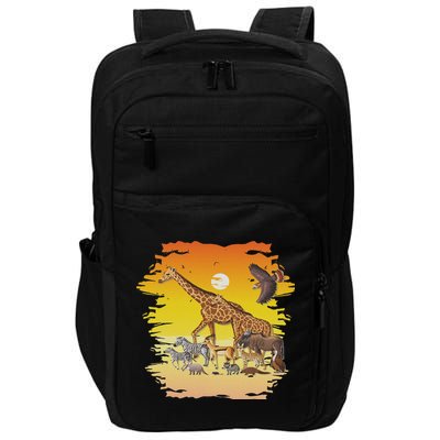 Zookeeper Africans Animal Jungle Safari Zoo Keeper Impact Tech Backpack