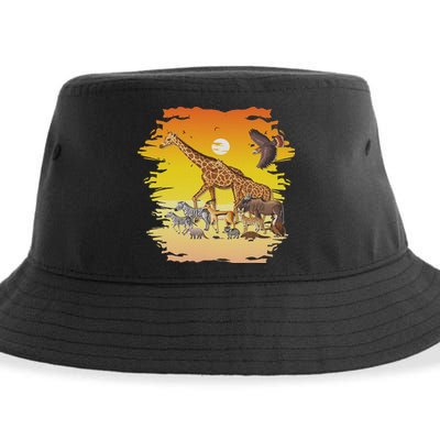 Zookeeper Africans Animal Jungle Safari Zoo Keeper Sustainable Bucket Hat