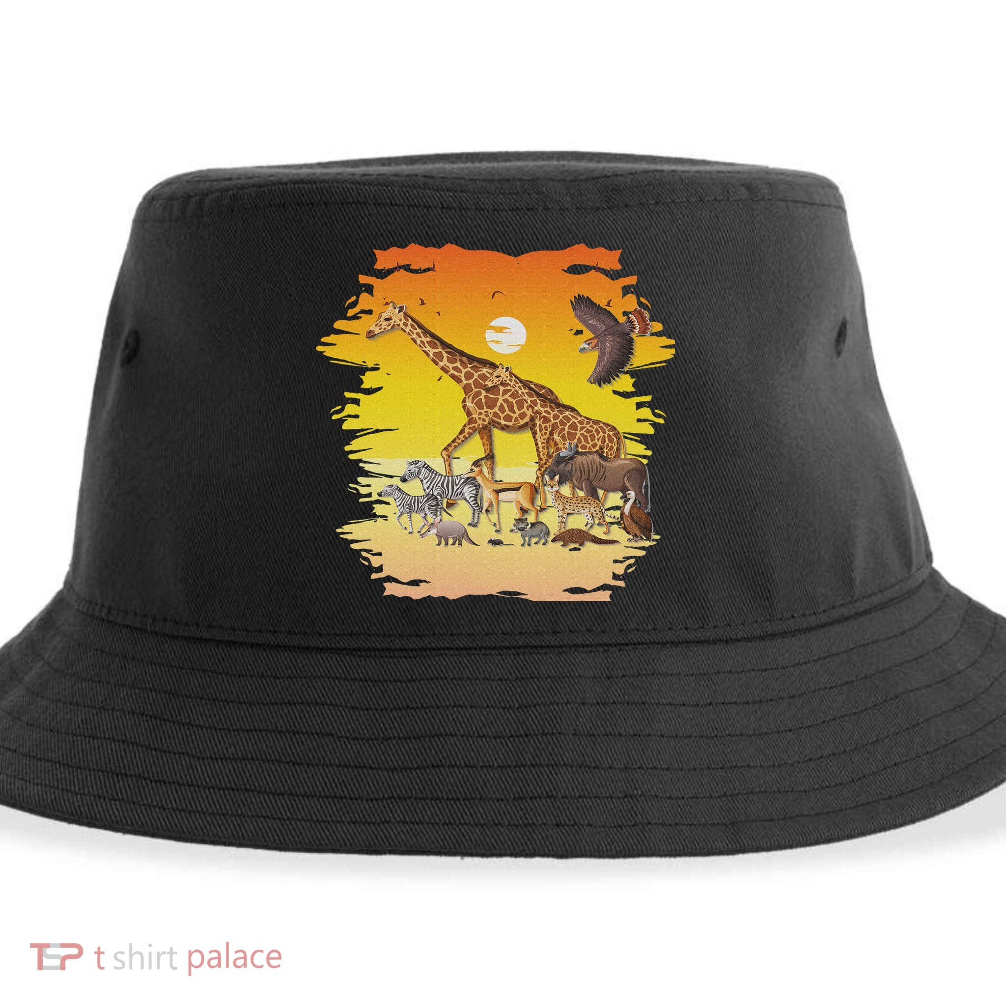 Zookeeper Africans Animal Jungle Safari Zoo Keeper Sustainable Bucket Hat