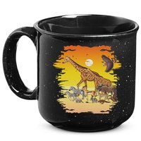 Zookeeper Africans Animal Jungle Safari Zoo Keeper 15oz Campfire Ceramic Mug