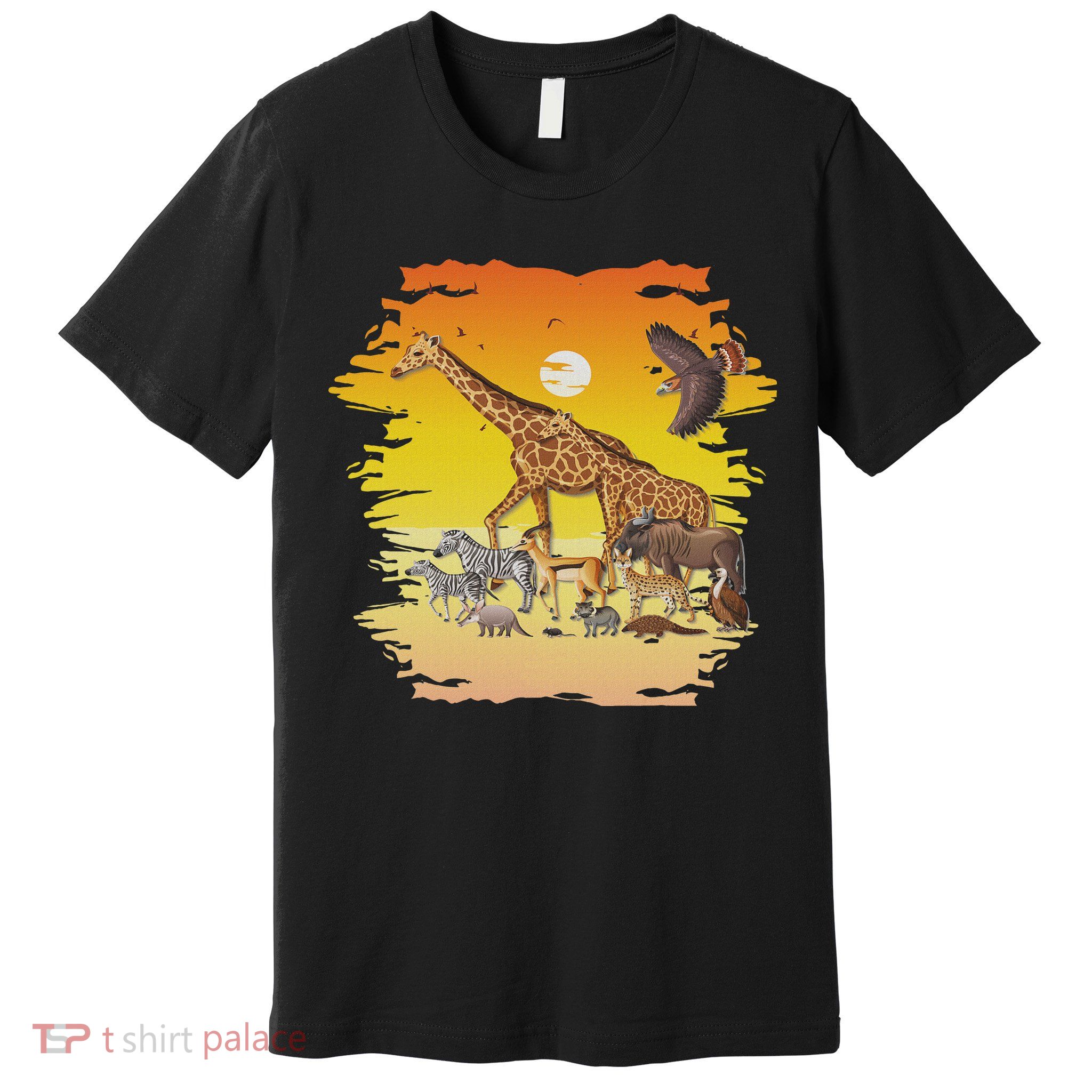 Zookeeper Africans Animal Jungle Safari Zoo Keeper Premium T-Shirt