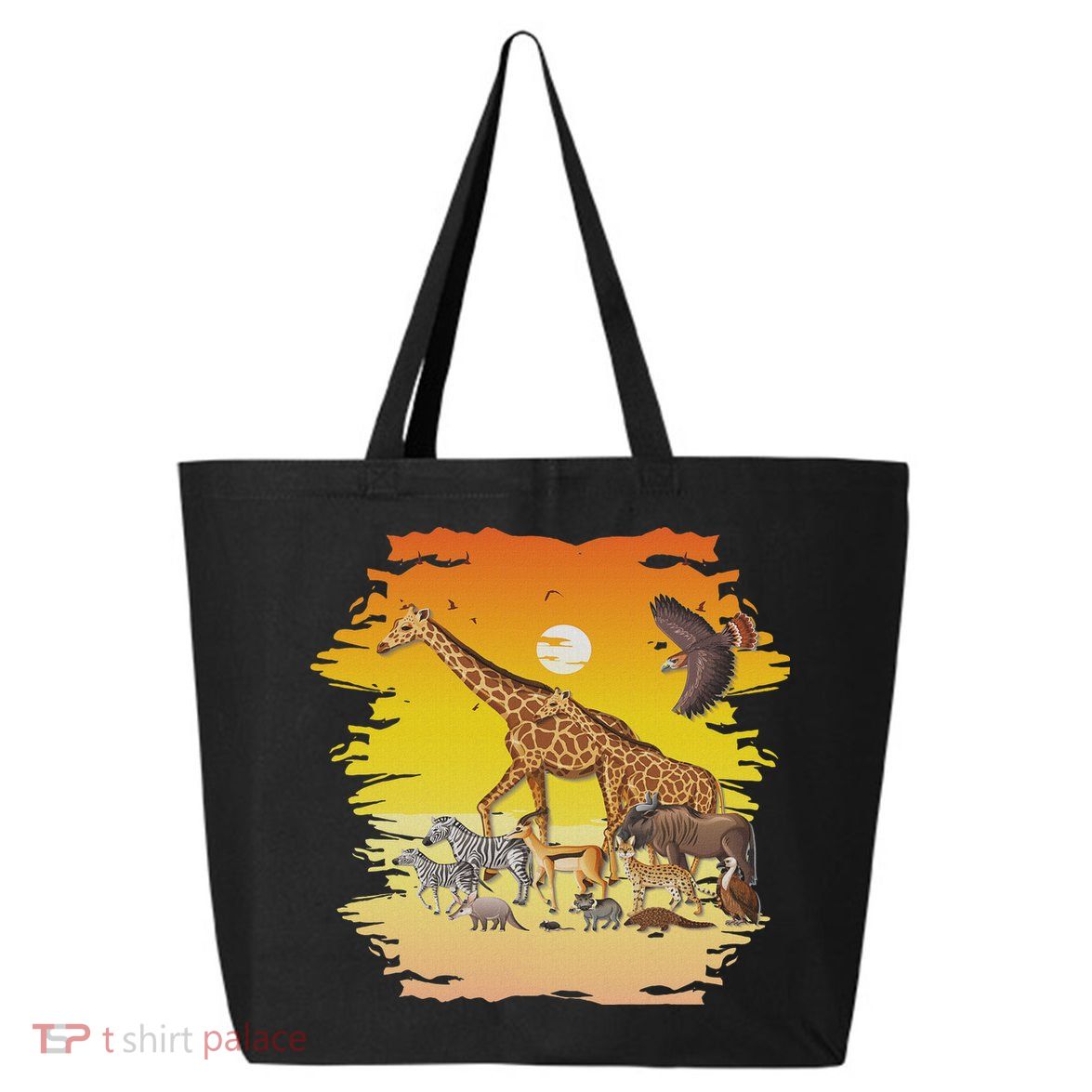 Zookeeper Africans Animal Jungle Safari Zoo Keeper 25L Jumbo Tote