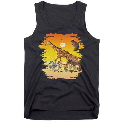Zookeeper Africans Animal Jungle Safari Zoo Keeper Tank Top